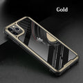 Silicone phone case with transparent back for Apple iPhone 11 series in multiple colours