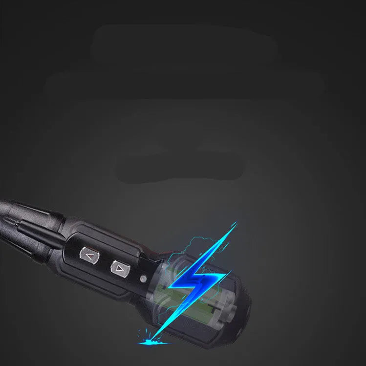 Black or blue alloy steel straight handle electric screwdriver with 36V lithium battery