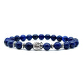 Tiger eye bracelet with detailed Buddha head bead in handcrafted adjustable unisex design