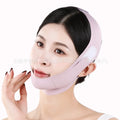 Graphene facial shaping mask for lifting and tightening in green or purple colour