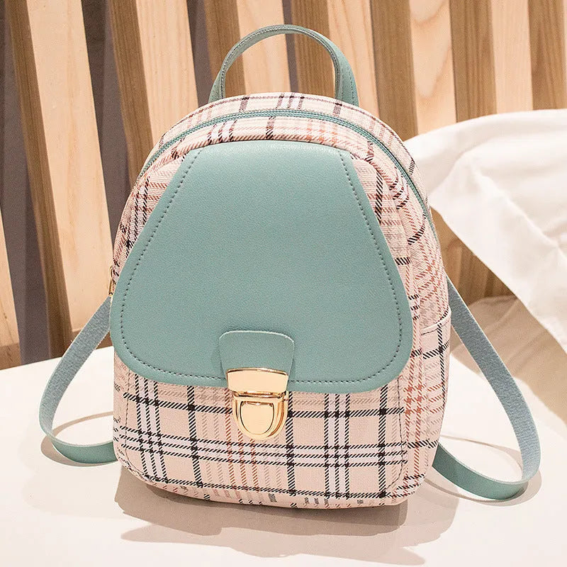 Diagonal one shoulder phone bag in PU leather available in five colours.