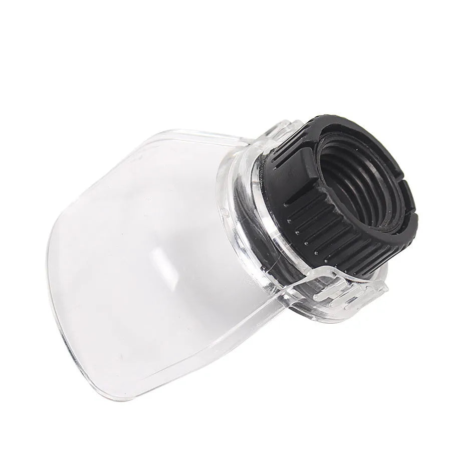 Transparent horn style plastic safety cover for Delta electric grinders