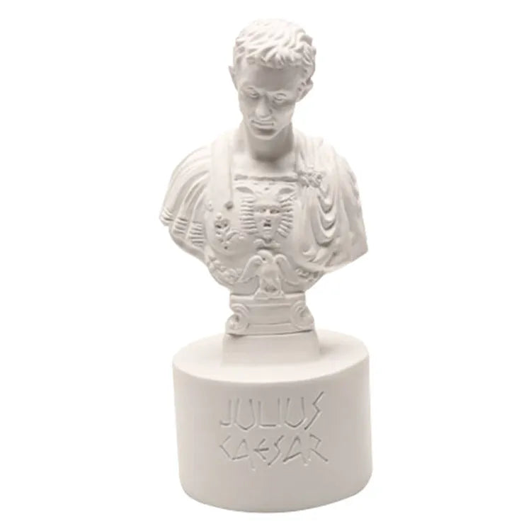 White American creative character modelling synthetic resin pen holder for desk organisation.