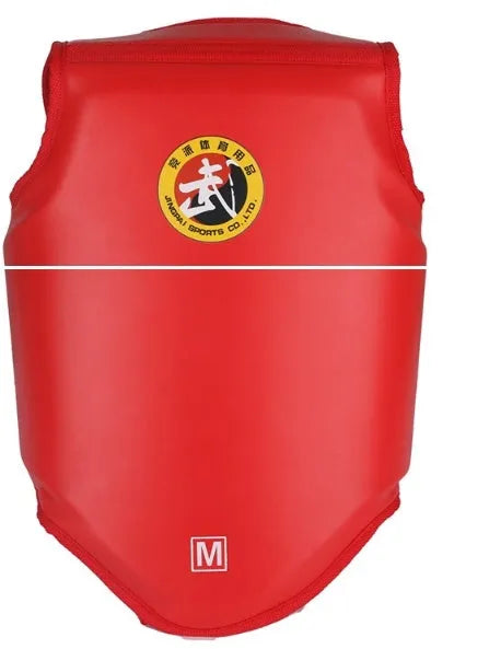 PU leather boxing helmet in red, blue, or black colours with S, M, L sizing options