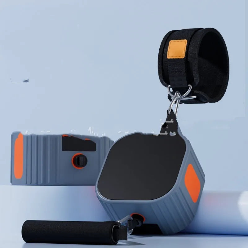 Multifunctional fitness equipment with chest expander, dumbbell, and rowing machine functions