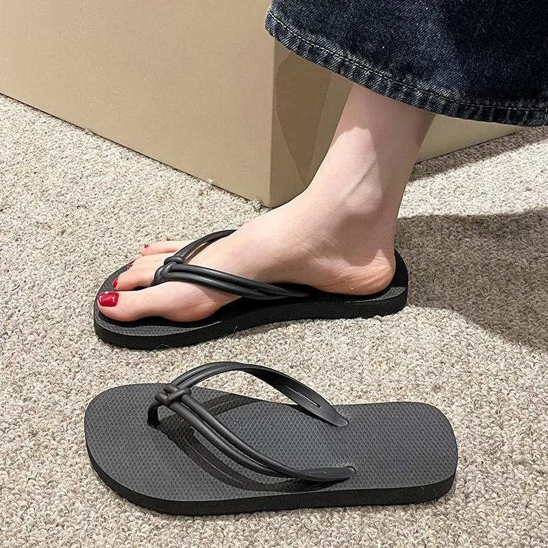 Men's casual flip flops with toe covering design in five colour options on PVC injection moulded sole