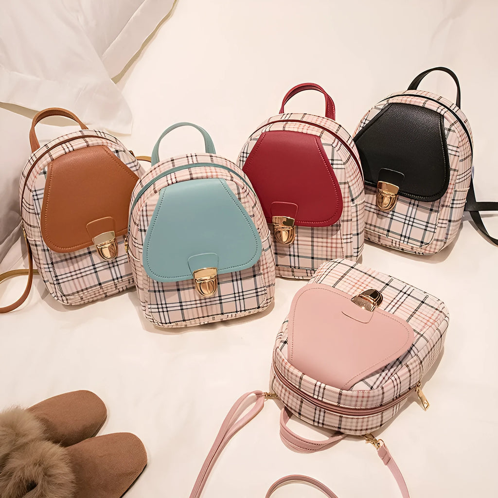 Diagonal one shoulder phone bag in PU leather available in five colours.