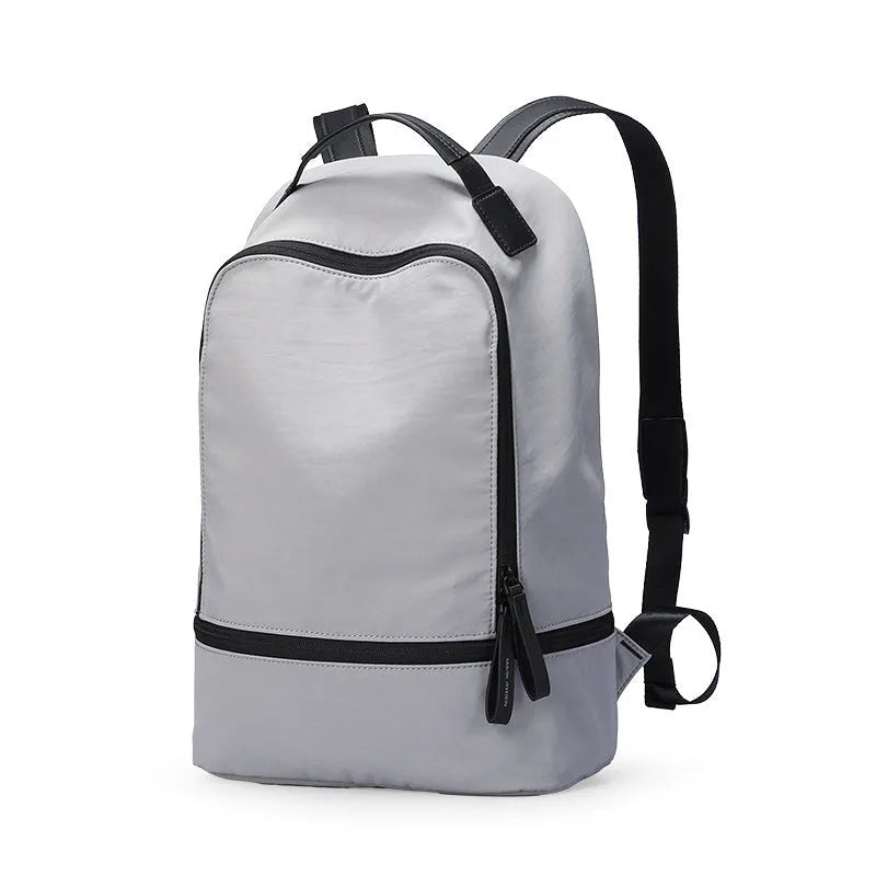 Blue black lightweight Oxford cloth backpack with urban simplicity style