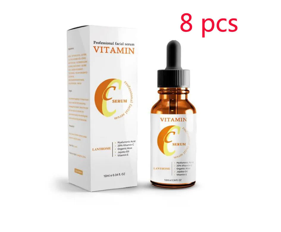 Vitamin C Hyaluronic Acid Facial Serum bottle for whitening, anti-aging, and moisturising.