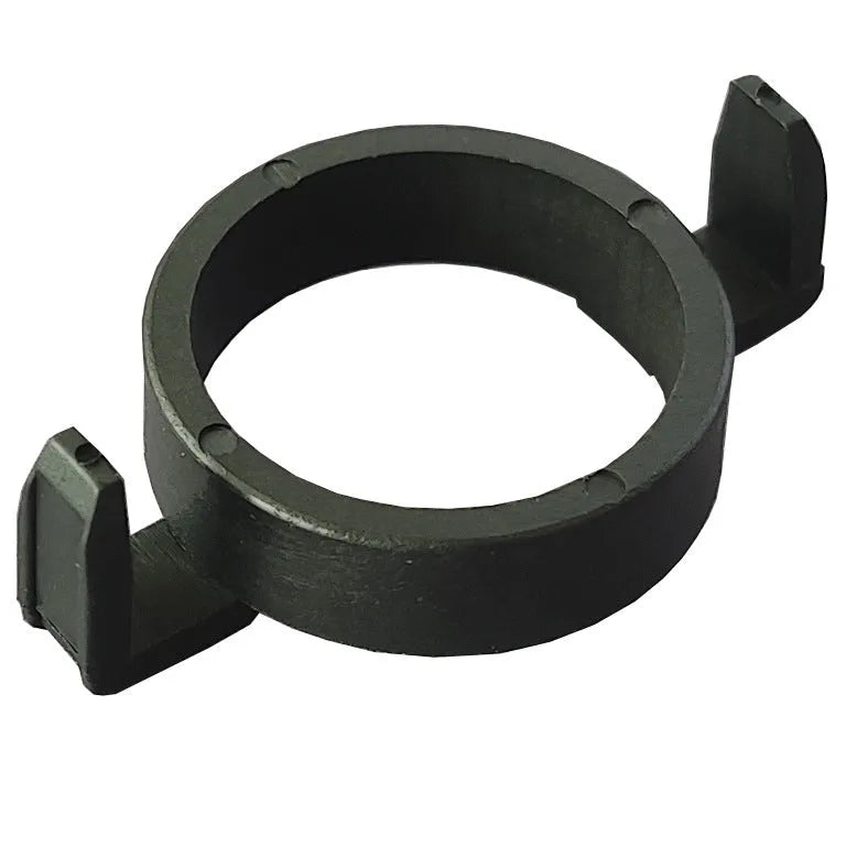 Stainless steel and plastic car LED headlight card holder bracket for H7 H1 D2 bulbs.