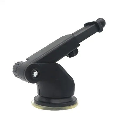 Universal telescopic car phone bracket with ABS construction on dashboard