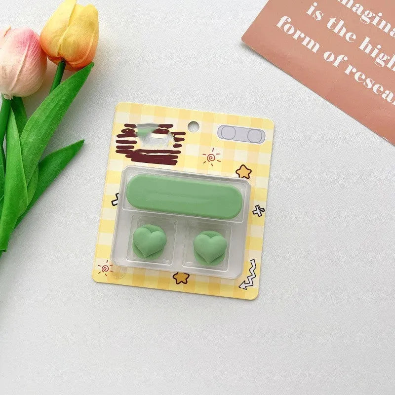 Cartoon magnetic protection data cable fixer in plastic construction for desktop magnetic hubs