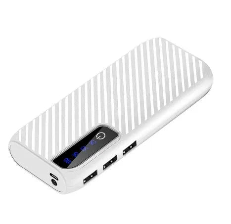 20000mAh mini portable power bank in multiple colour options with fast charging capability