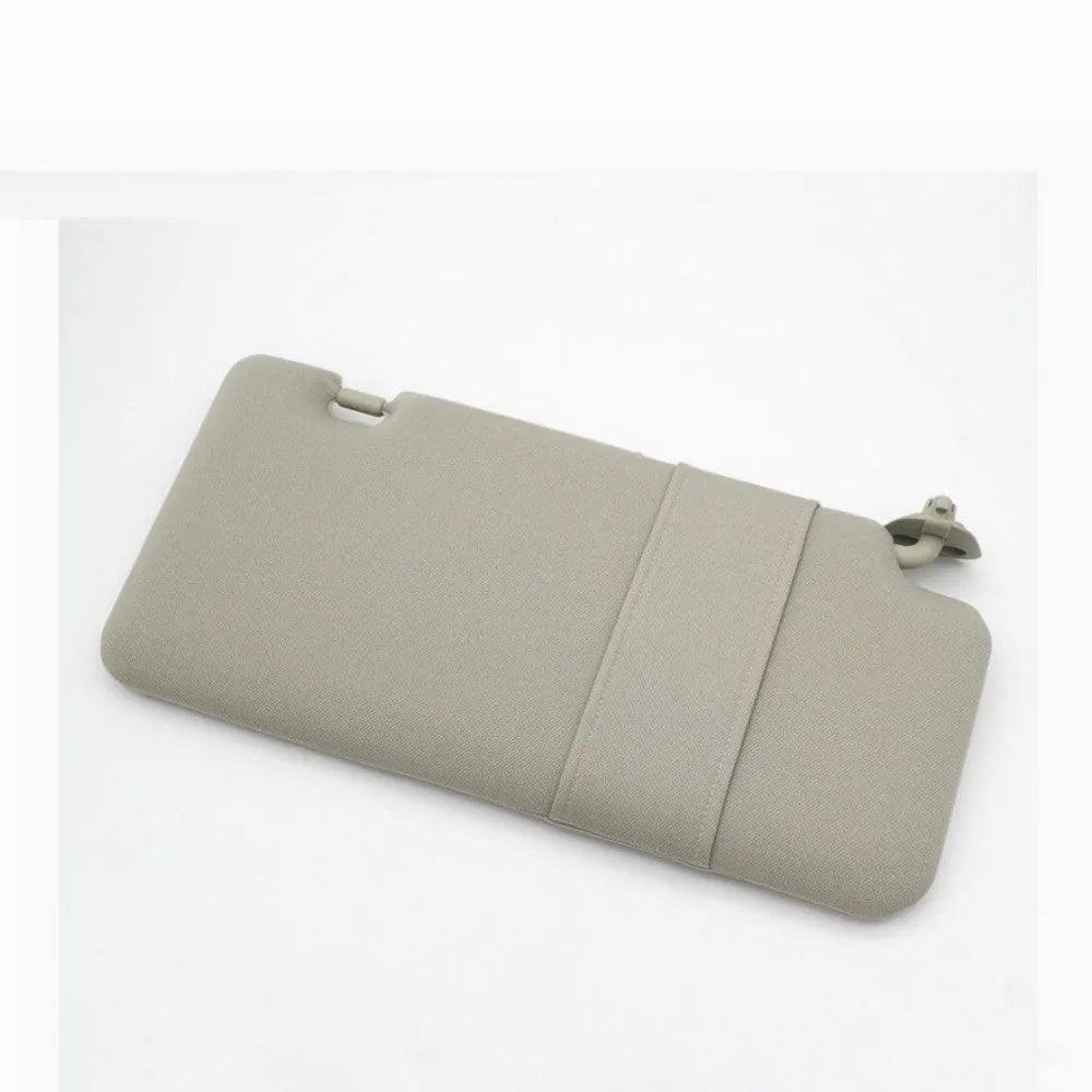 Beige Nissan Lida sun visor replacement with cosmetic mirror for 2005-2012 models