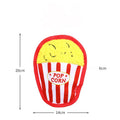 Crinkle and squeak dog toy in hamburger shape for interactive chew play