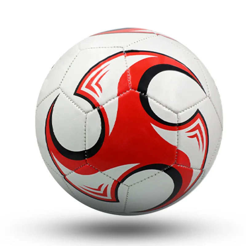 Machine seam PVC training football in multiple sizes and colour designs including Red Dragon Roll pattern