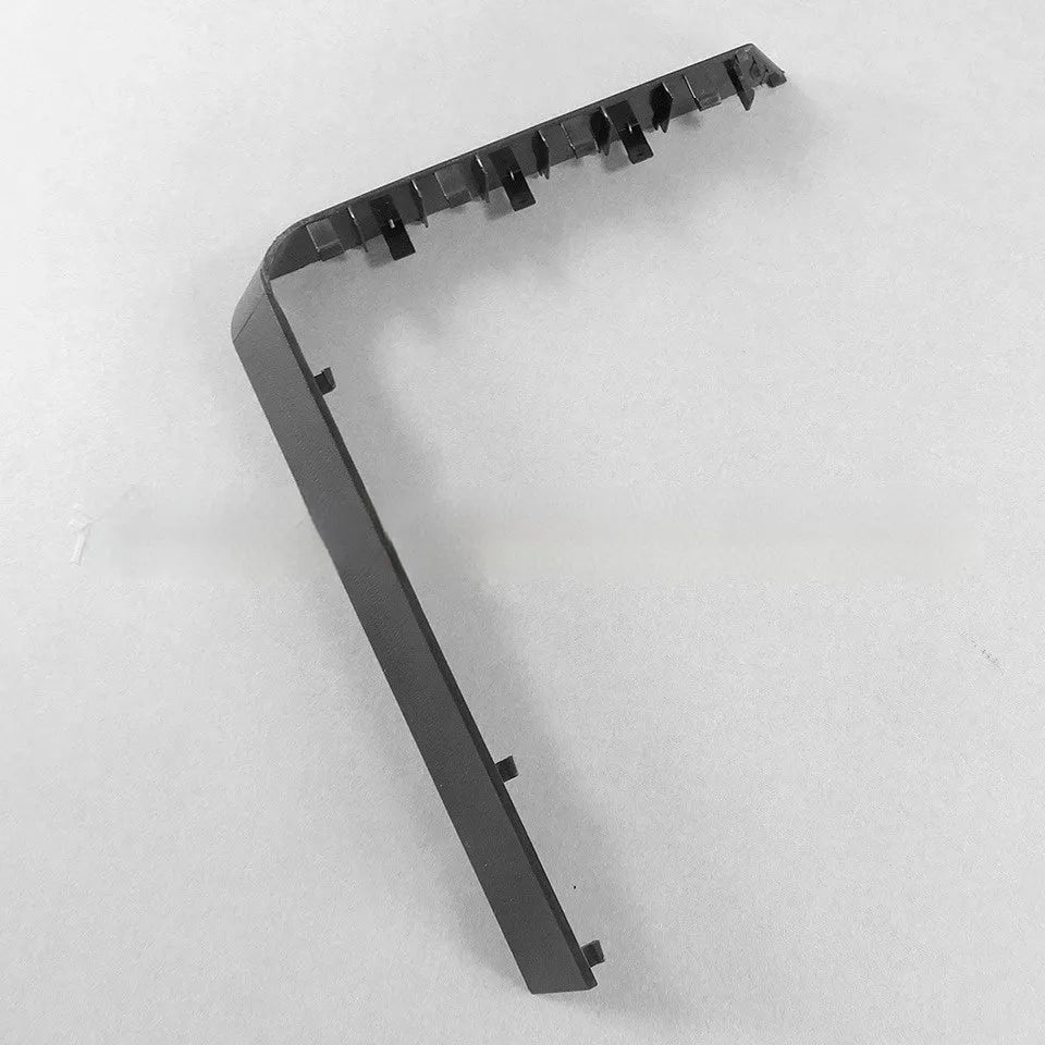 Black and white plastic hard drive baffle cover for 3.5-inch internal drives