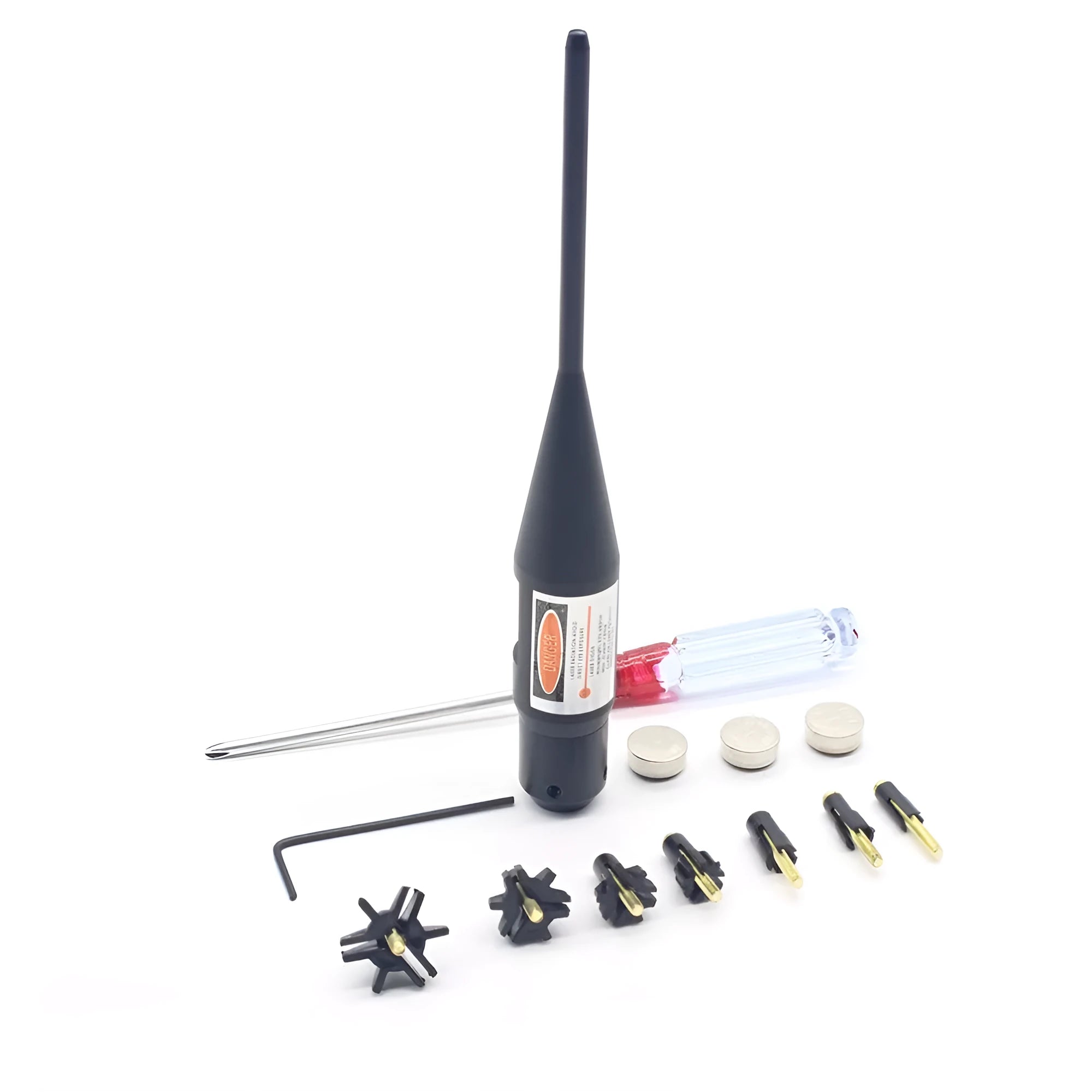 Precision no-adjustment horizontal calibrator infrared red laser sight T7075 aluminium alloy black matte anodized 5mW 650nm 150mm length