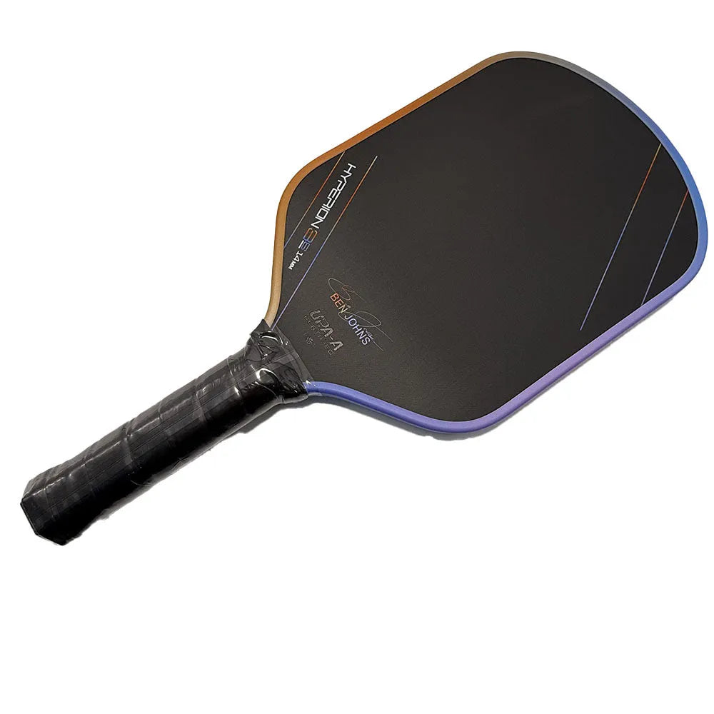 Aurora Multicolor Hyperion 3s pickleball racket with carbon fibre construction and matte finish