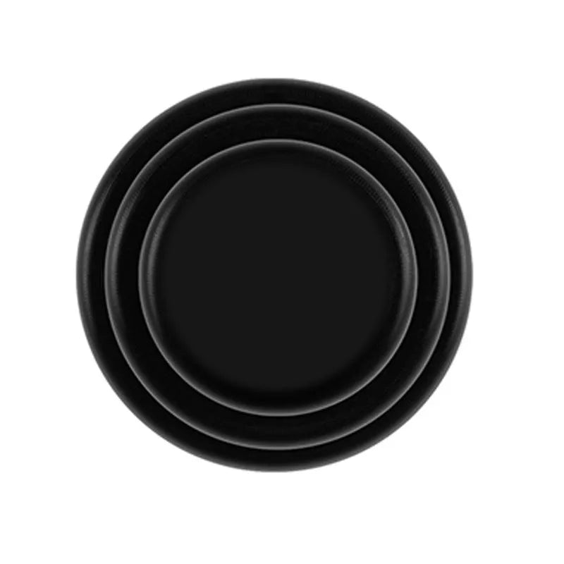 Silicone car door shock pads in black and luminous styles showing 20mm size and adhesive backing