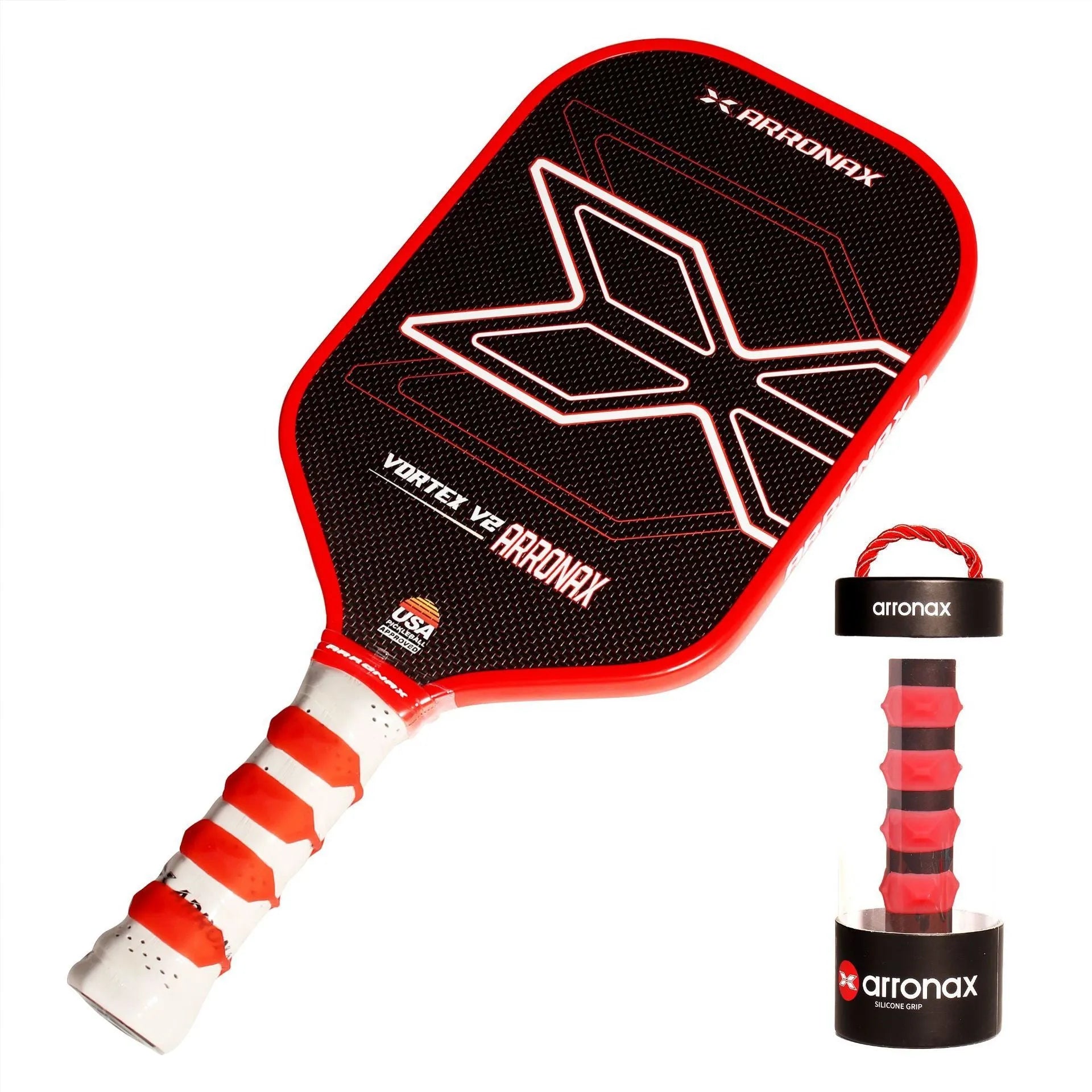 Silicone racquet hand rubber buckle in seven colours for tennis and badminton grip control