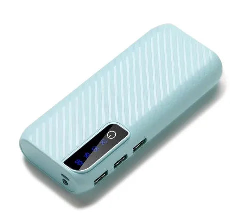 20000mAh mini portable power bank in multiple colour options with fast charging capability