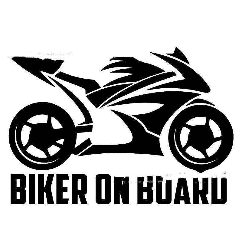 Motorcycle reflective sticker PET material available in multiple colours and sizes