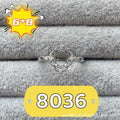 Oval denier ring with electroplated copper, 6x8 mm stone, and five-pointed star design