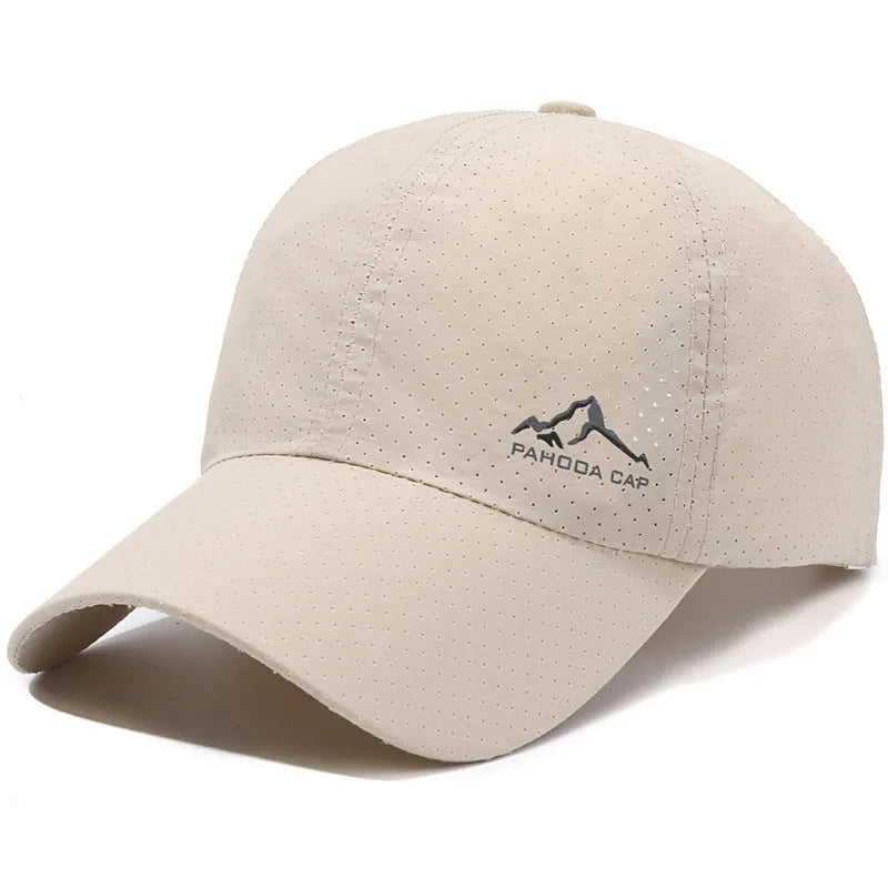 Korean-style adjustable baseball cap in Army Green colour on a neutral background.