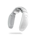 Intelligent cervical and personal massager in red or white with three massage contacts.