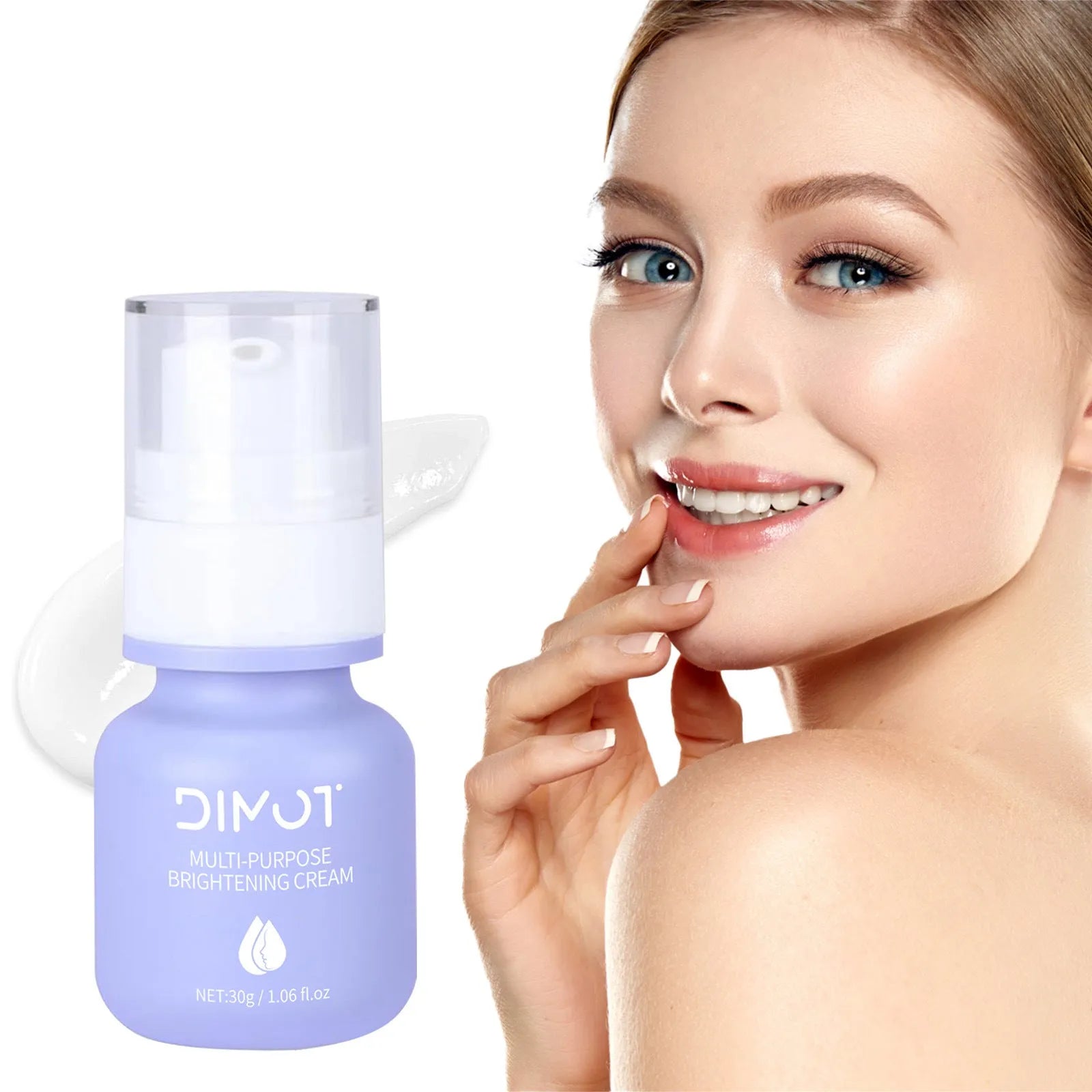 30ml moisturising cream in container labelled as make-up primer skin moisturising cream gentle care
