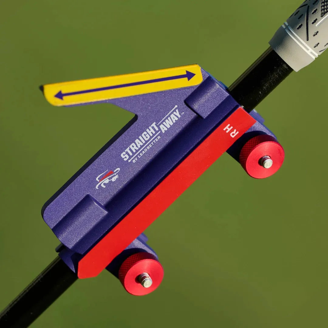 Golf swing plane simulator training aid showing swing path reference structure