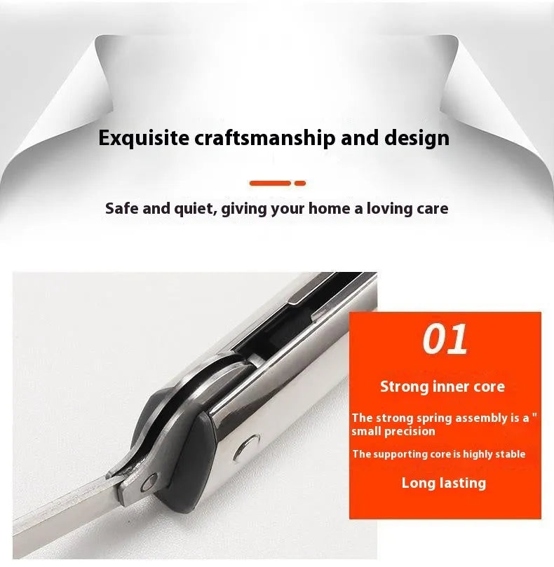 Cold rolled steel support rod for tatami cabinet elf flap-up doors with spring jackstay