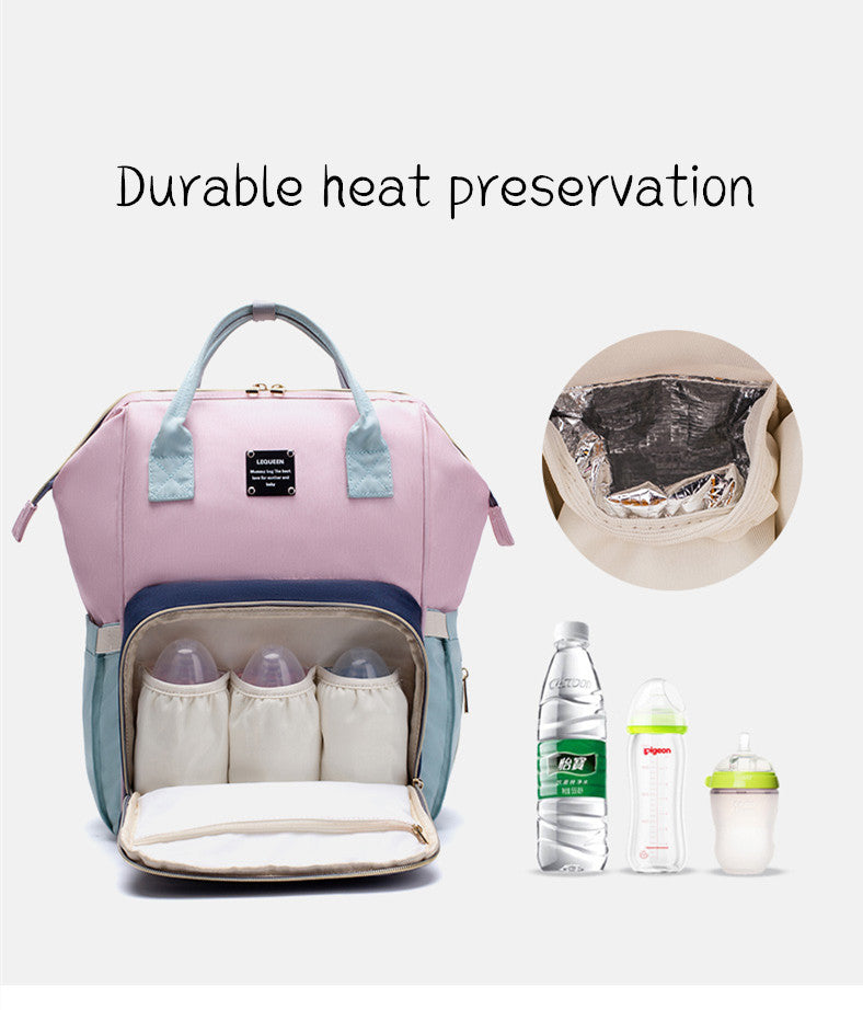 Smart Baby Nappy Changing Bag Set - Large Capacity Maternity Rucksack & Mother Travel Backpack