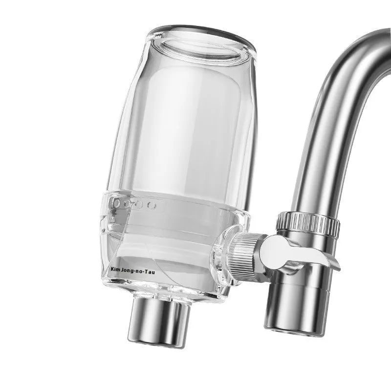 Ceramic faucet water filter replacement element for direct drinking water purification