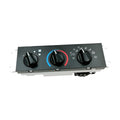 Black automotive air conditioning control panel for Jeep Wrangler 2005-2006, OE number 55056558AA.