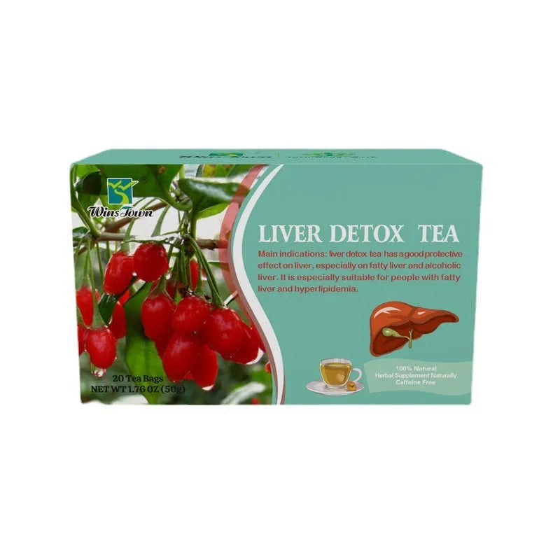 Box of herbal substitute loose leaf tea, 50g net weight, medicine and food homology blend.