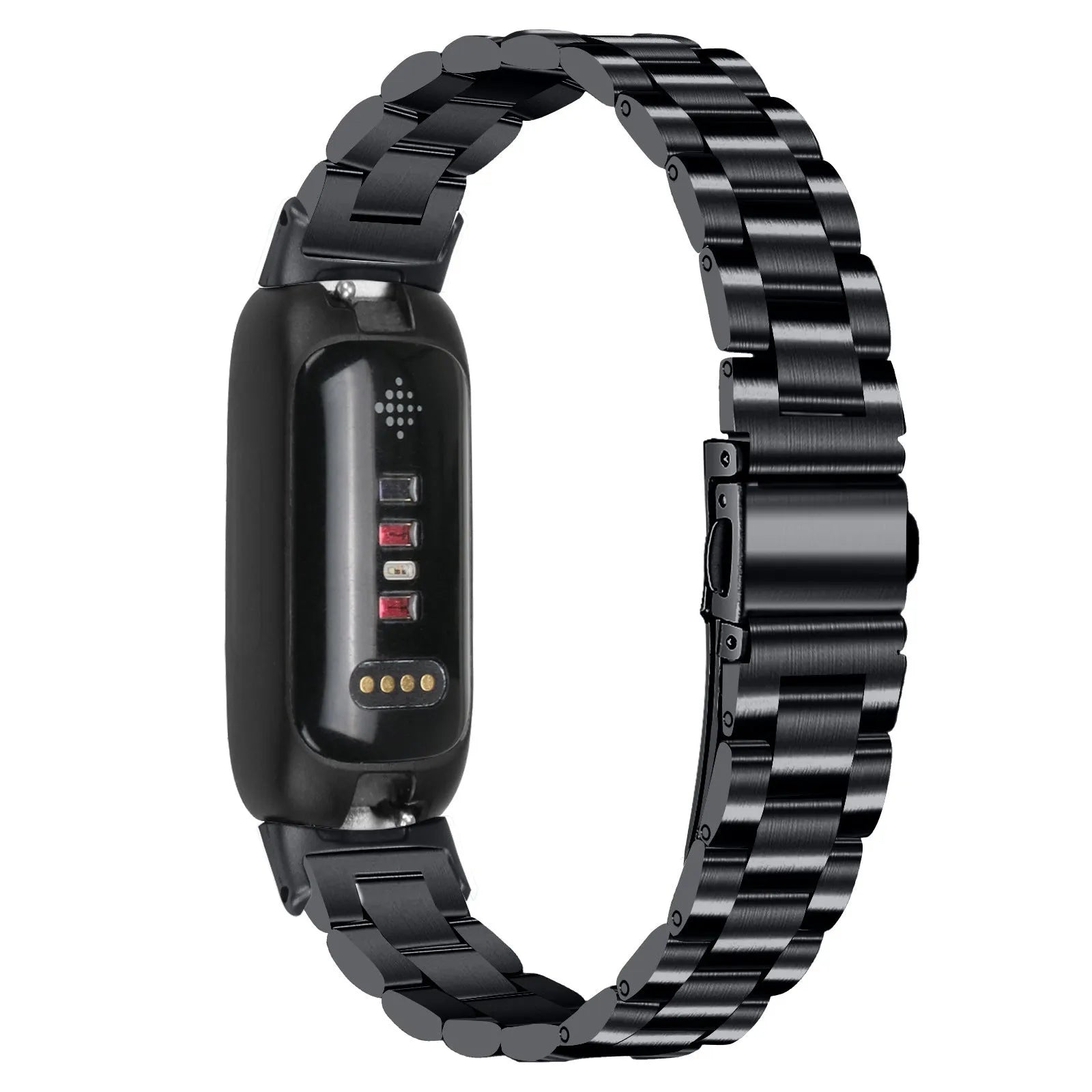 Huawei Watch Inspire 3 stainless steel replacement strap showing 12mm connection point and 175mm length