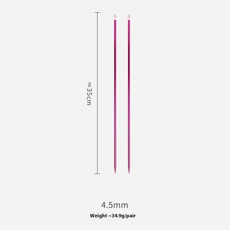 Crochet hook set showing 14 different sizes from 2.0mm to 10.0mm with lengthened design and caps