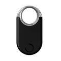 Compact black and white GPS anti-lost tracking device for pets and children