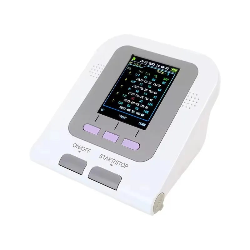 CONTEC08A veterinary digital blood pressure monitor with colour display and three cuff sizes