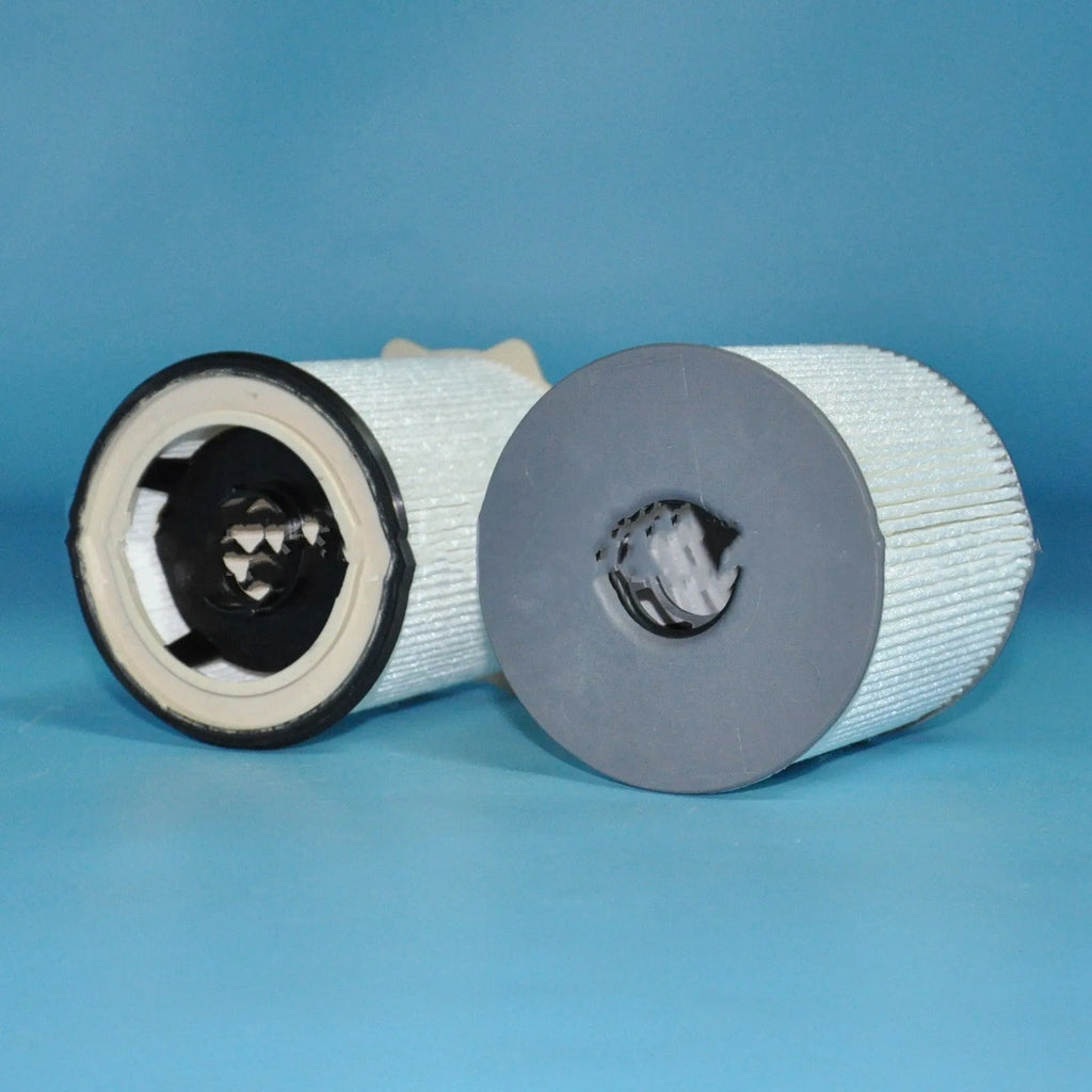 White RAM 1500-5500 fuel filter kit showing diesel filter element with nitrile rubber sealing
