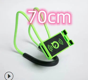 360 degree rotatable plastic and foam phone holder stand in black color for universal smartphones