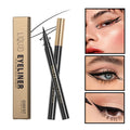 Black liquid eyeliner pen with sweat-proof quick-drying properties for universal skin types