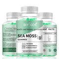 Halal sugar free sea moss gummy supplement 60 gummies organic Irish sea moss extract digest support