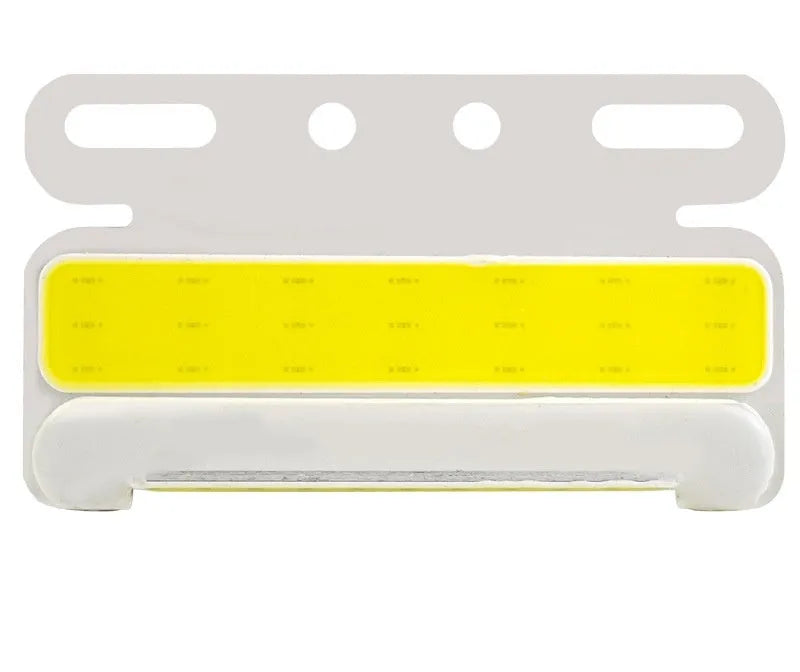 Truck side light with COB LED technology in 12V and 24V versions for ground tyre illumination