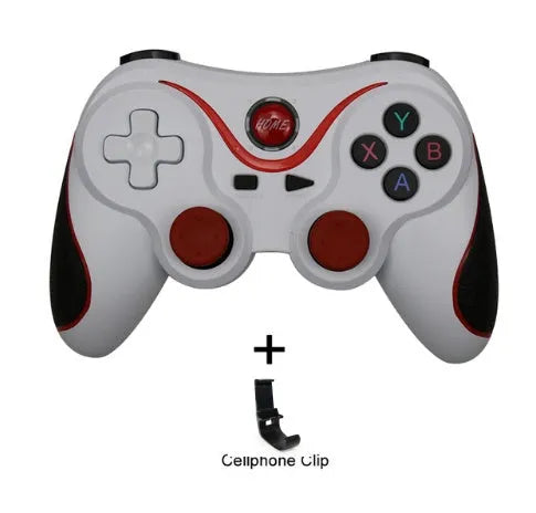 Upgraded X3 wireless Bluetooth game controller for Android phones in black and white colour options.