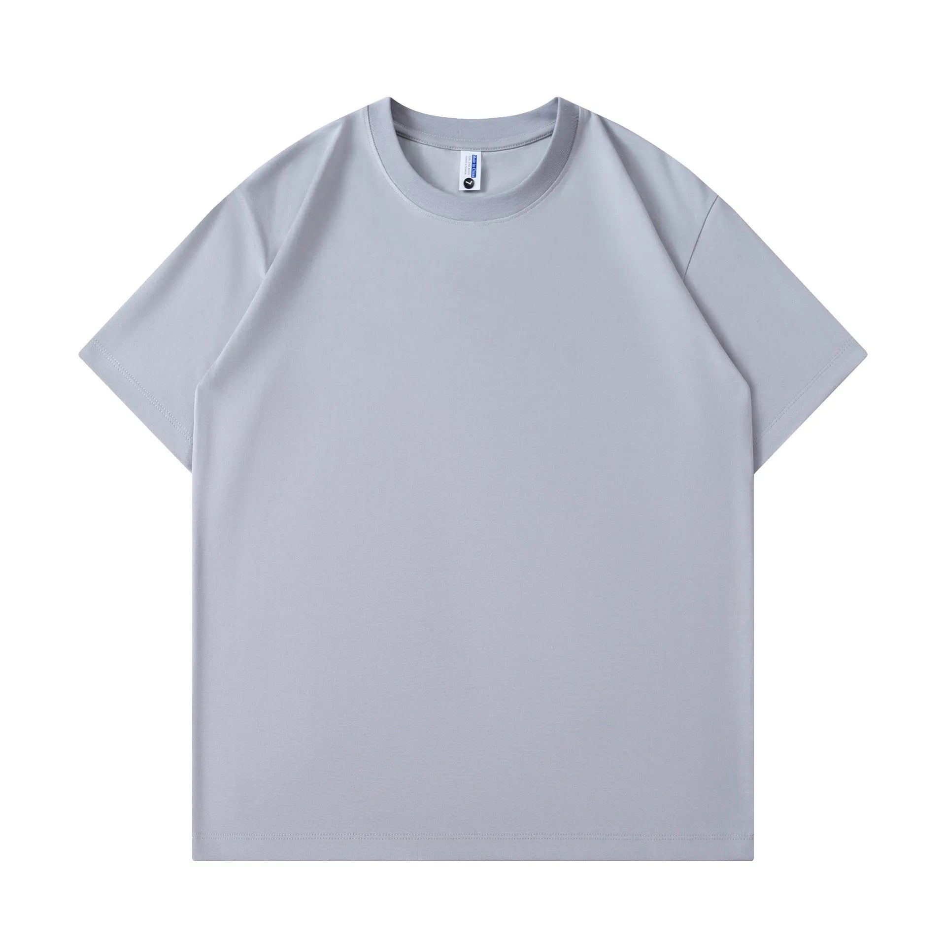 Unisex pure cotton short sleeve t-shirt in solid colour loose style available in apricot black caramel and other shades