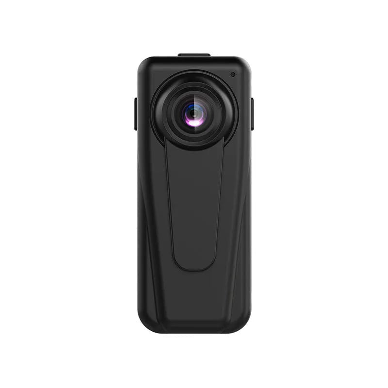 Black law enforcement assistant security recorder with 1080P HD wide-angle lens for professional use