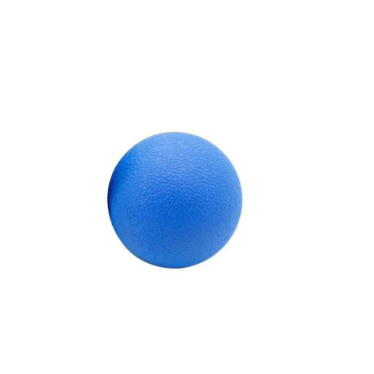 Round TPE yoga massage ball in 6.1 cm diameter, shown in green colour for muscle relaxation and full body massage